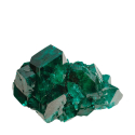 Dioptase - 3-cm main crystal - SOLD