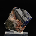 Azurite, Tsumeb Mine, Namibia - miniature