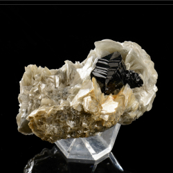 Cassiterite, Pingwu Beryl Mine, China - miniature