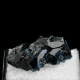 Lazulite, 2.8 x 1.6 x 1 cm.