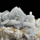Fluorite, Baryte, 18 x 10.2 x 8 cm.