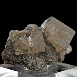 Fluorite, Niobec Mine, Canada - miniature