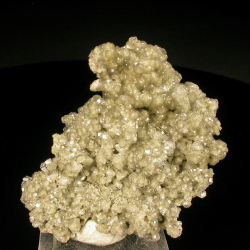 Analcime, Poudrette Quarry, Canada - miniature