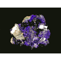 Azurite, Milpillas Mine, Mexico - miniature