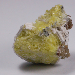 Calcite, Gonnardite epimorph of Analcime (?)